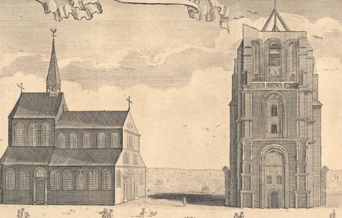 1933, na 400 jaar toch nog een kerk bij de Oldehove..?